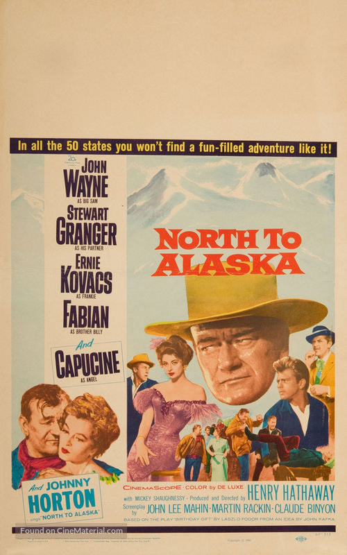 North to Alaska - Movie Poster