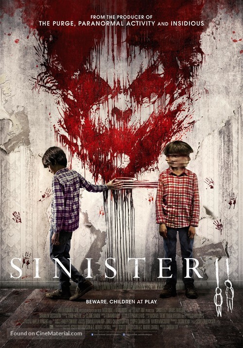 Sinister 2 - Dutch Movie Poster