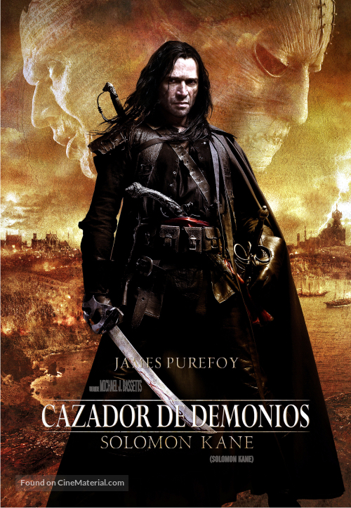 Solomon Kane - Argentinian DVD movie cover