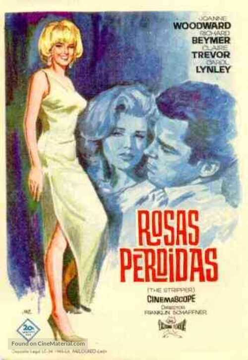 The Stripper - Spanish Movie Poster