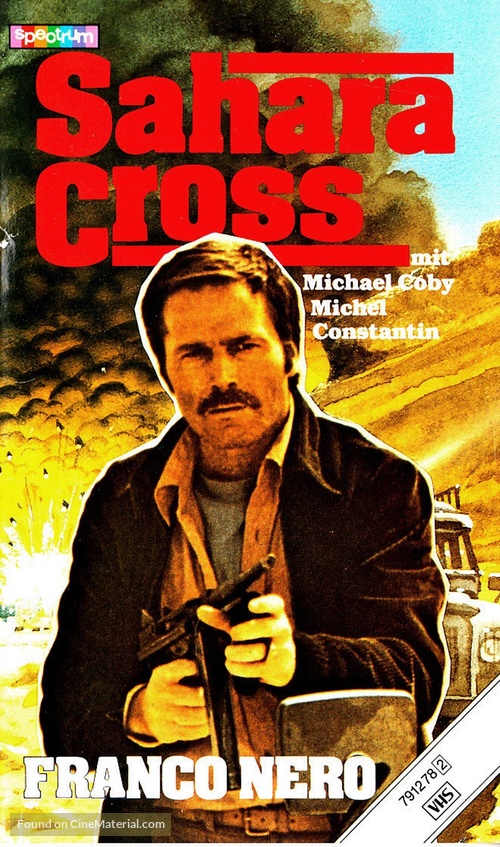 Sahara Cross - German VHS movie cover