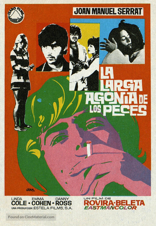 La larga agon&iacute;a de los peces fuera del agua - Spanish Movie Poster