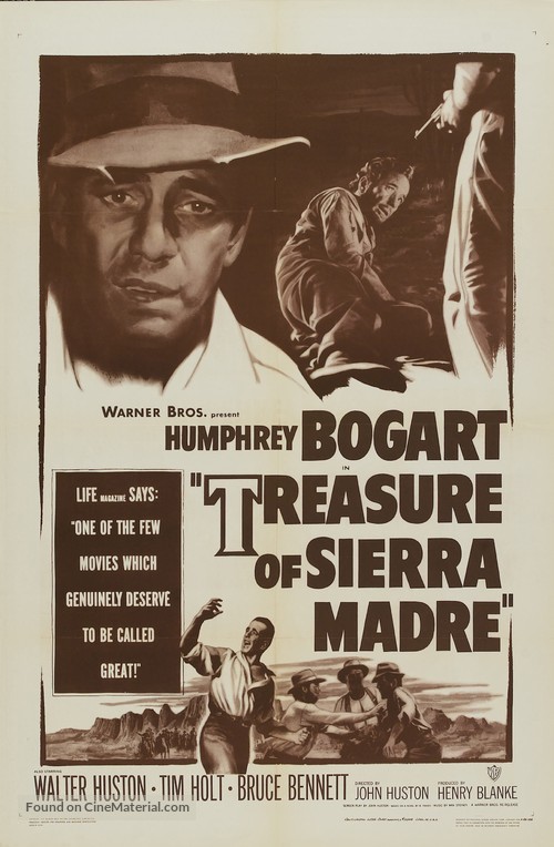The Treasure of the Sierra Madre - Movie Poster