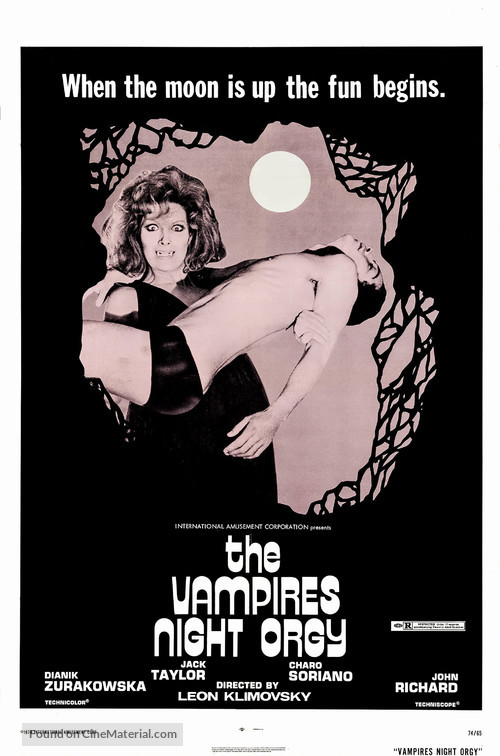 Org&iacute;a nocturna de los vampiros, La - Movie Poster