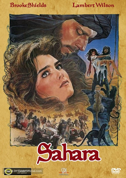 Sahara - Hungarian DVD movie cover