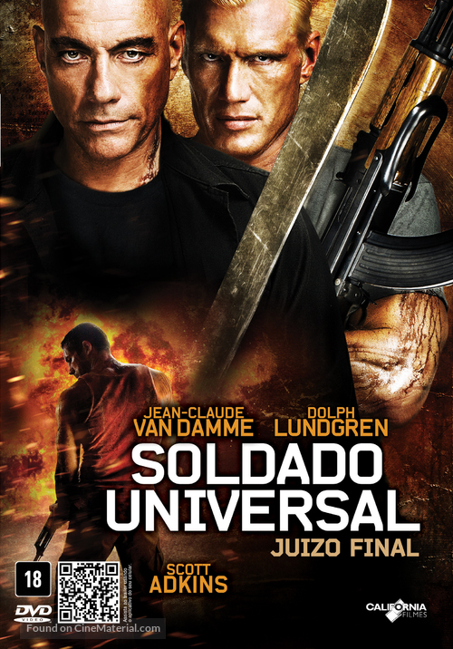 Universal Soldier: Day of Reckoning - Brazilian DVD movie cover