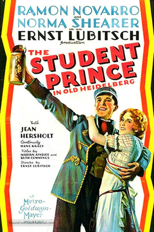 The Student Prince in Old Heidelberg - Movie Poster