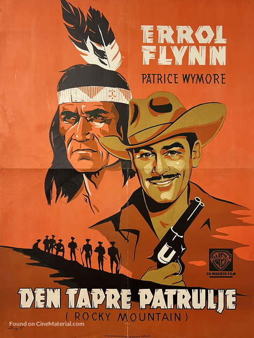 Rocky Mountain - Danish Movie Poster