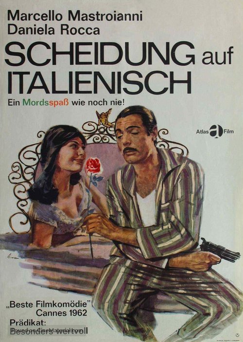 Divorzio all&#039;italiana - German Movie Poster
