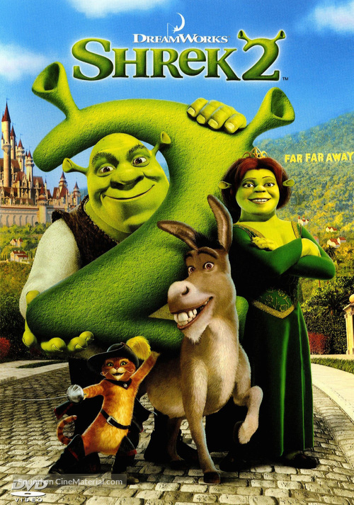 Shrek 2 - DVD movie cover