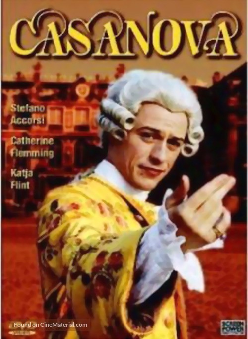 Il Giovane Casanova - German DVD movie cover