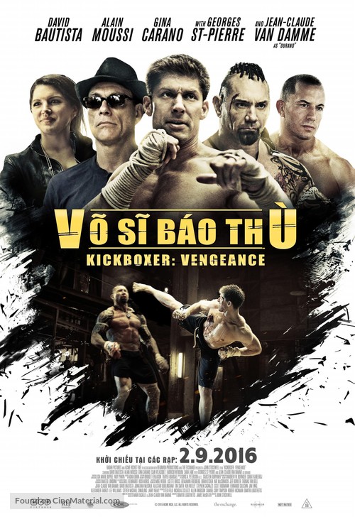 Kickboxer: Vengeance - Vietnamese Movie Poster