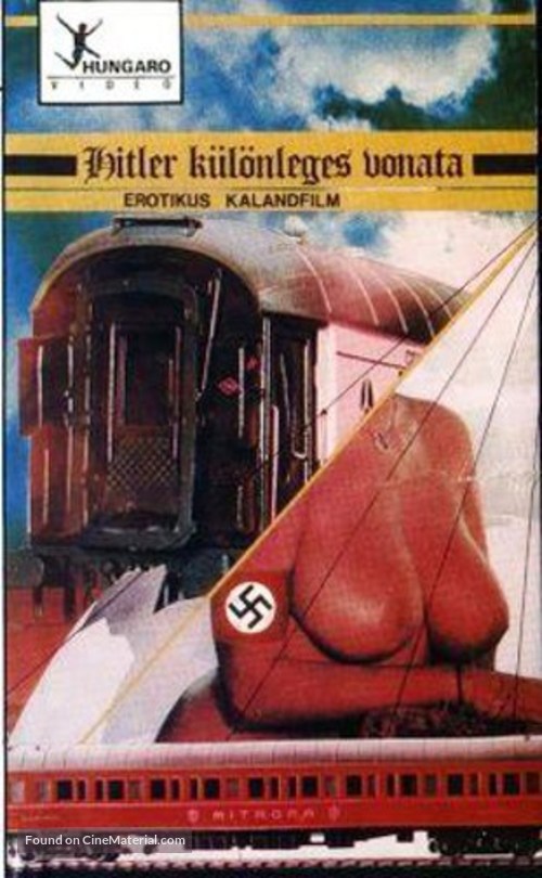 Train sp&eacute;cial pour SS - Hungarian VHS movie cover