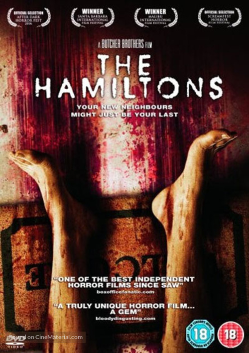 The Hamiltons - British Movie Cover