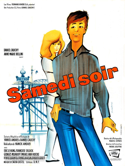 Samedi soir - French Movie Poster