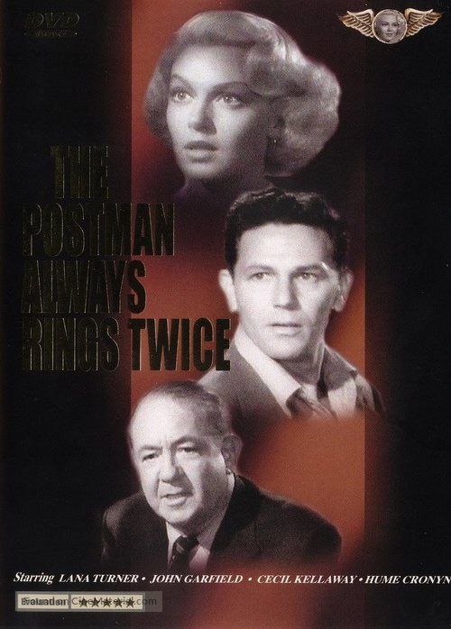 The Postman Always Rings Twice - Chinese DVD movie cover