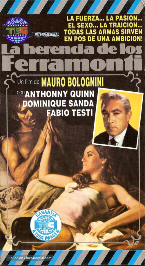 L&#039;eredit&agrave; Ferramonti - Argentinian Movie Cover