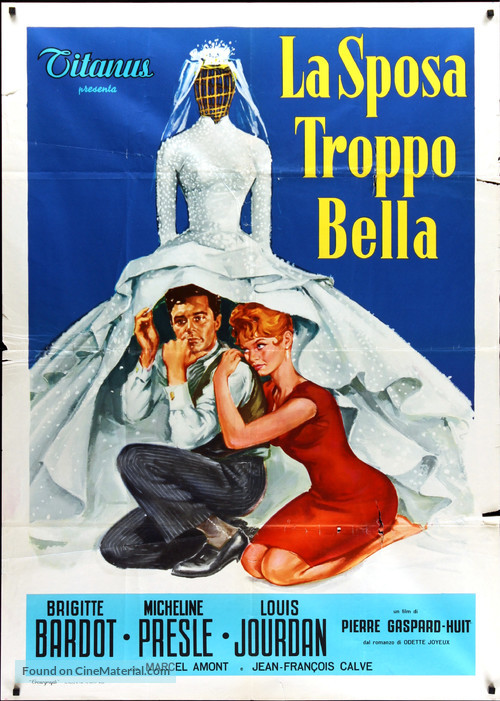 Mari&eacute;e est trop belle, La - Italian Movie Poster