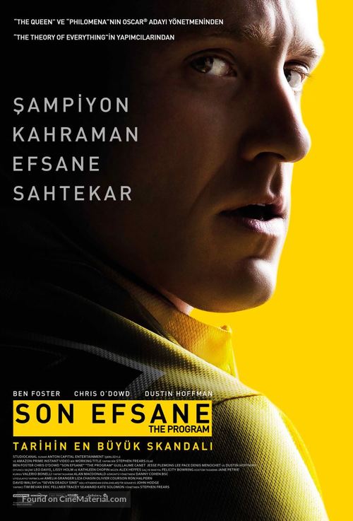 The Program - Turkish Movie Poster