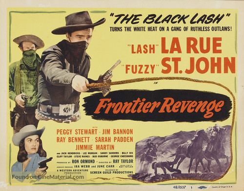 Frontier Revenge - Movie Poster