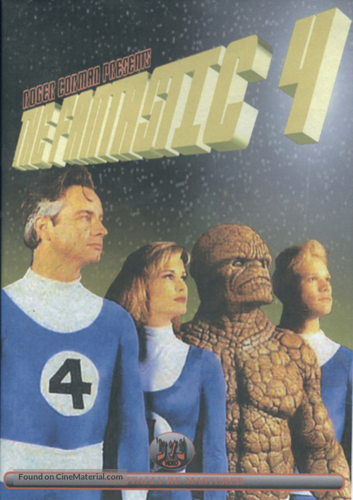 The Fantastic Four - VHS movie cover
