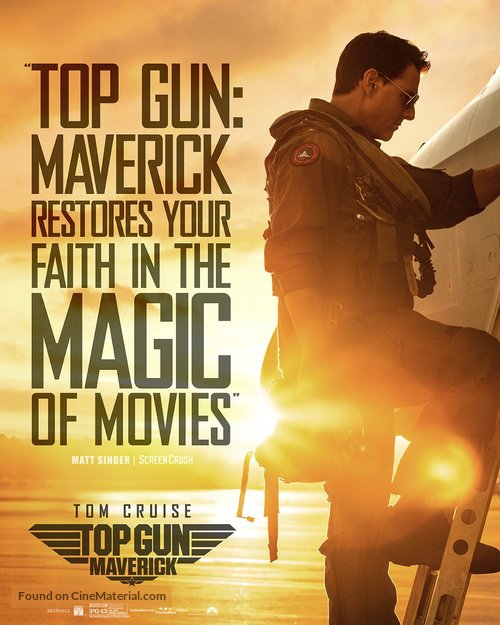 Top Gun: Maverick - Re-release movie poster