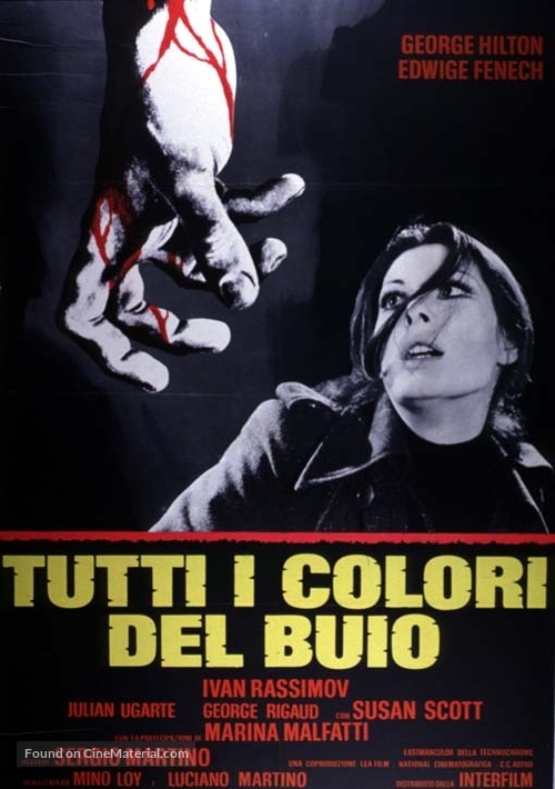 Tutti i colori del buio - Italian Movie Poster
