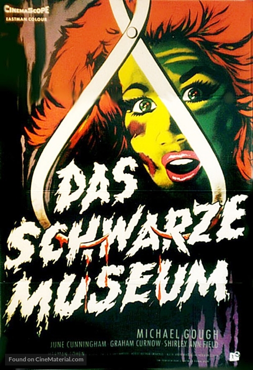 Horrors of the Black Museum - German Movie Poster