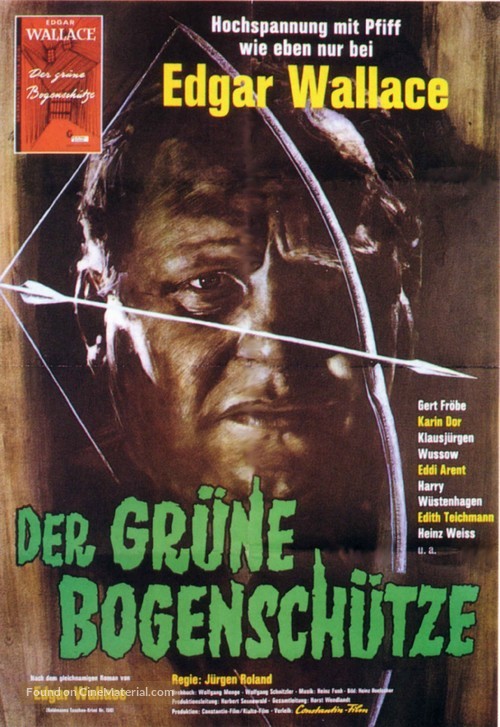 Der gr&uuml;ne Bogensch&uuml;tze - German Movie Poster