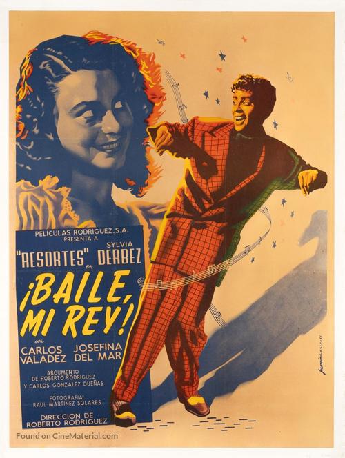 &iexcl;Baile mi rey!... - Mexican Movie Poster