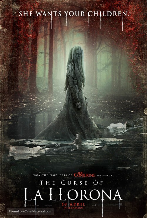 The Curse of La Llorona - Dutch Movie Poster