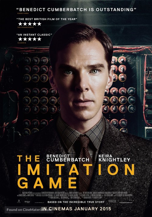 The Imitation Game - Dutch Movie Poster