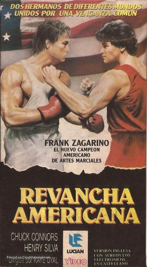 Trained to Kill - Argentinian VHS movie cover