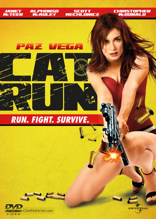 Cat Run - Dutch DVD movie cover