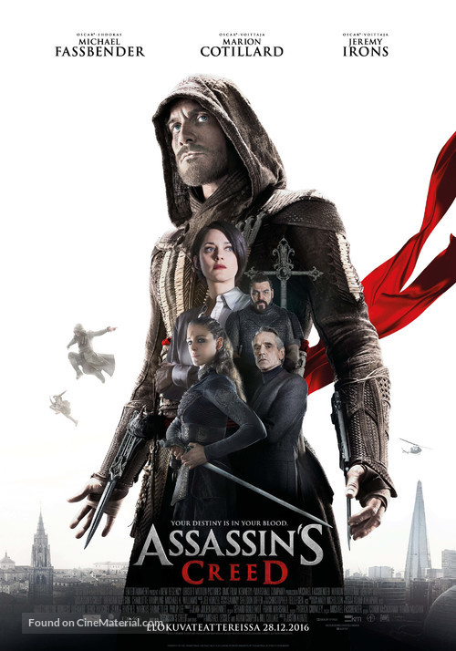 Assassin&#039;s Creed - Finnish Movie Poster