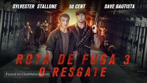 Escape Plan: The Extractors - Brazilian Movie Cover