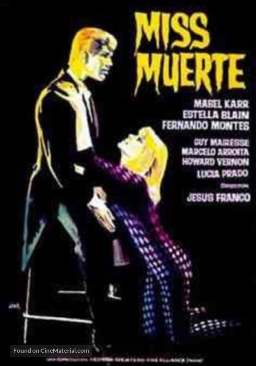 Miss Muerte - Spanish Movie Poster