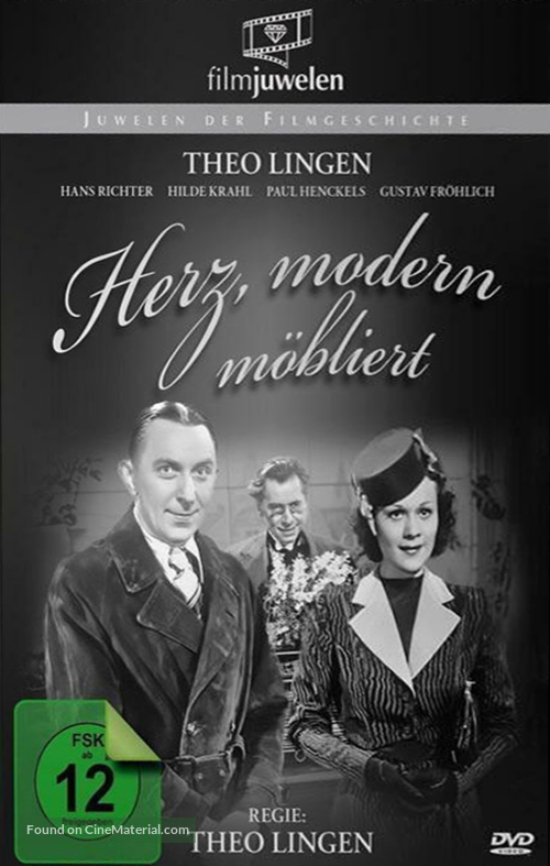 Herz - modern m&ouml;bliert - German Movie Cover