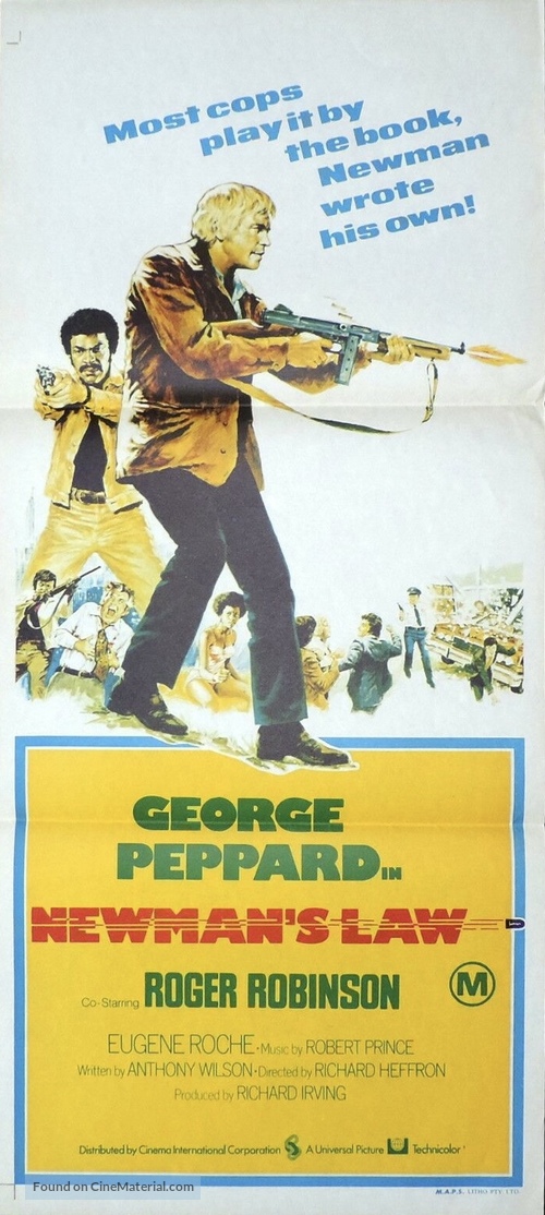 Newman&#039;s Law - Australian Movie Poster