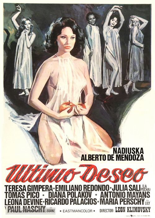 &Uacute;ltimo deseo - Spanish Movie Poster