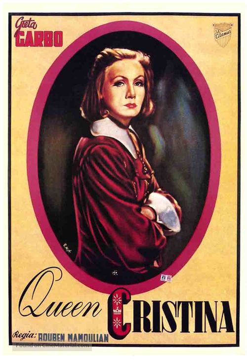 Queen Christina - Movie Poster