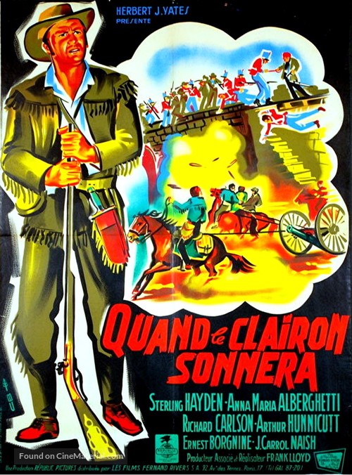 The Last Command - French Movie Poster