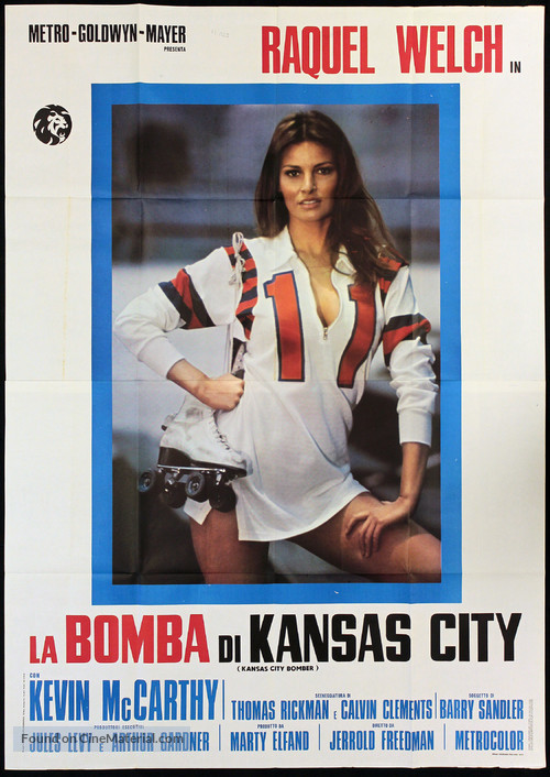 Kansas City Bomber - Italian Movie Poster