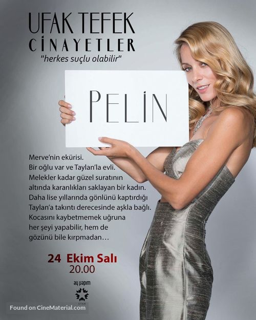 &quot;Ufak Tefek Cinayetler&quot; - Turkish Movie Poster