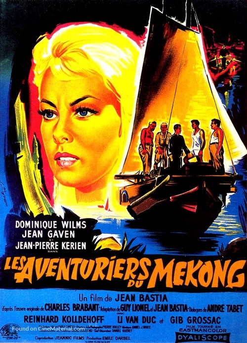 Aventuriers du M&egrave;kong, Les - French Movie Poster
