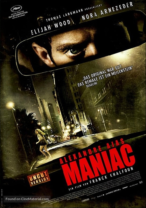 Maniac - German Movie Poster