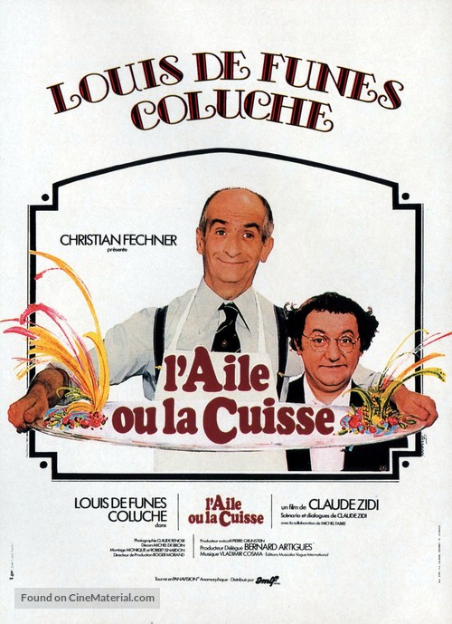 Aile ou la cuisse, L&#039; - French Movie Poster