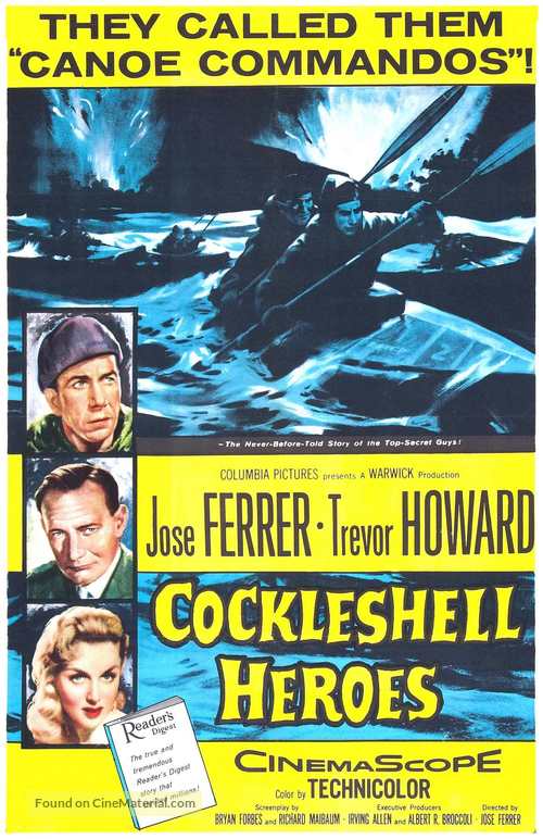 The Cockleshell Heroes - Movie Poster