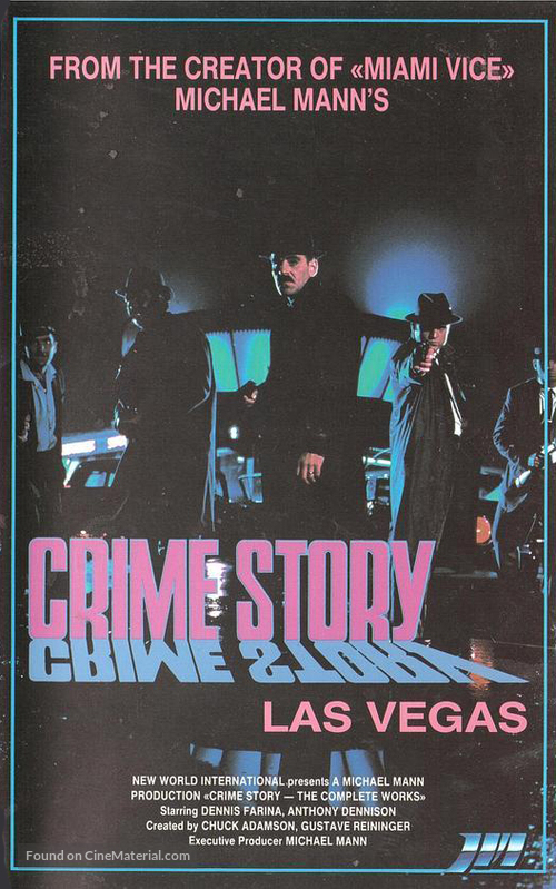 Crime Story - Finnish VHS movie cover