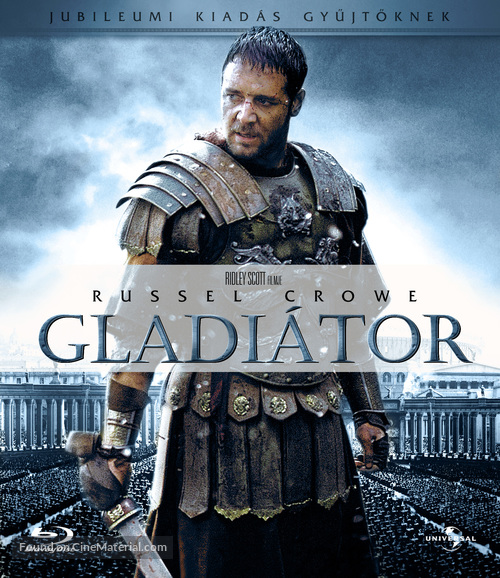 Gladiator - Hungarian Blu-Ray movie cover